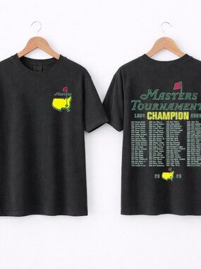 2 Sides Masters Tournament T-Shirt, Augusta 1934–2026 Tee, Golf Champion 231